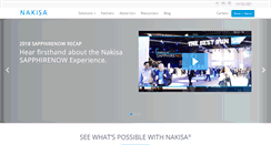Desktop Screenshot of nakisa.com