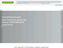 Tablet Screenshot of nakisa.com
